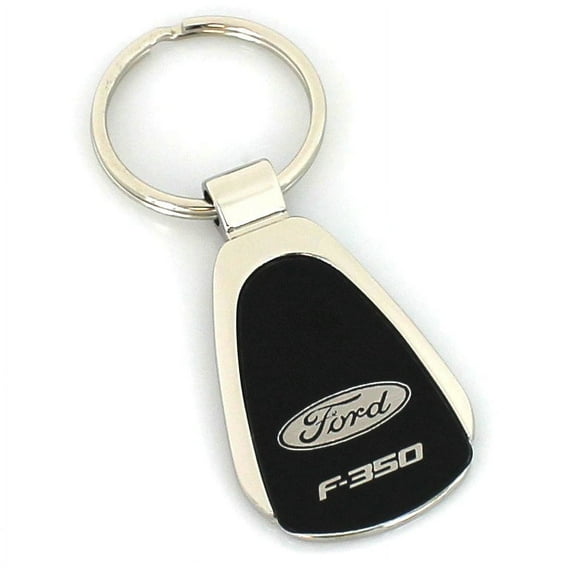 Au-TOMOTIVE GOLD F-350 Black Teardrop Key Fob