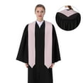 thumbnail image 4 of Hirioo Flamingo On Checkered for 72" Graduation Shawl Stole Unisex Adults Graduation Sash Honor Graduation Stole for High School and College-Sharp Corner, 4 of 7