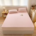thumbnail image 1 of Premium Waterproof Mattress Cover  Cotton Quilted Bed Protector  A-Class Knitted  Fits up to 30cm Deep XQ, 1 of 7