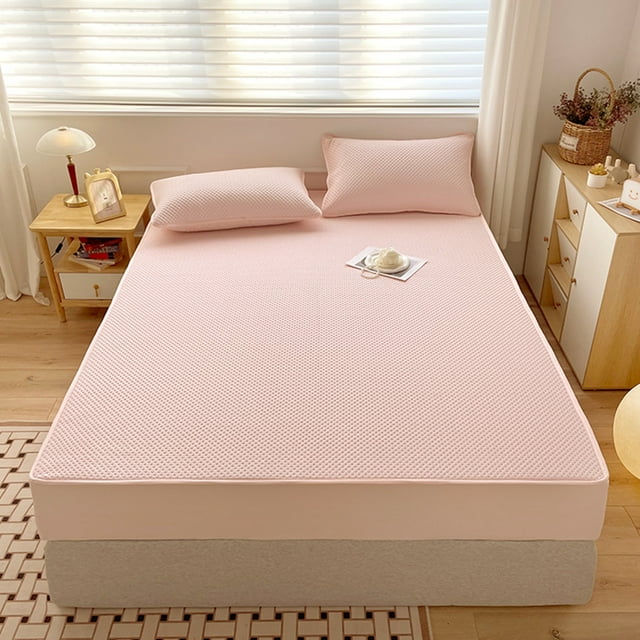 Premium Waterproof Mattress Cover Cotton Quilted Bed Protector A-Class Knitted Fits up to 30cm Deep XQ