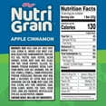 thumbnail image 3 of Nutri-Grain Soft Baked Breakfast Bars, Made with MDH1Whole Grains, Kids Snacks, Value Pack, Apple Cinnamon, 20.8oz Box (16 Bars)- Pack of 3, 3 of 3