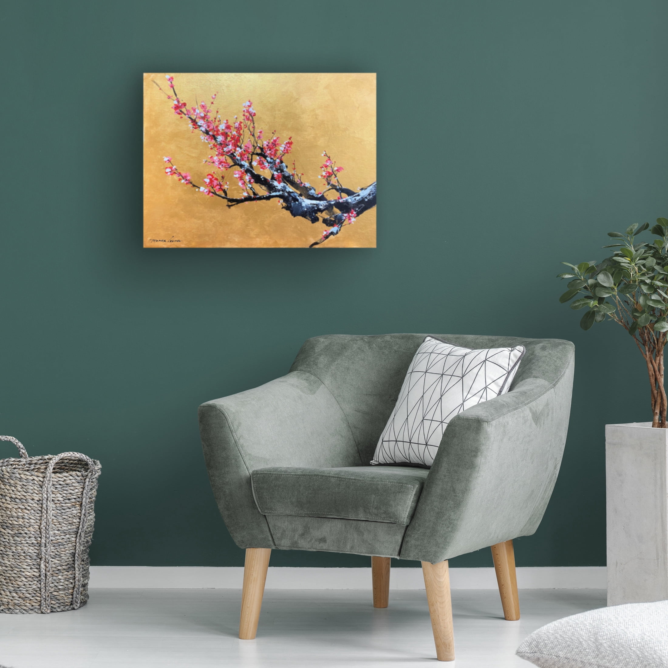 Canvas Wall Art - Thomas Leung 'New Year Coming' Wall Art for Living Room, Bedroom, or Office Décor by Trademark Fine Art - 32 x 24 Inches