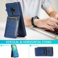thumbnail image 2 of Funda de piel sintética estilo empresarial para Huawei Mate 20 con tarjetero, función billetera, función de soporte vertical, protección contra caídas, duradera., 2 of 5
