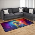 thumbnail image 3 of Hippie German Shorthaired Pointer Portrait oil painting Watercolor Tie-dye Vintage Indoor Rug GSP Lover Dog Gift Carpet Living Bed Room Sofa Home Decor - 00015, 3 of 5