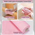 thumbnail image 3 of Paquete de 50 Rollo de Toallas de Microfibra, Rollo Microfibra, Ultraabsorbentes, Paño de Limpieza de Reutilizables para El Hogar, Cocina, Coches, 3 of 4