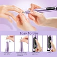 thumbnail image 4 of Cordless Electric Nail Drill, Portable Electric File Nail Drill Kit with Drill Bits Set and Rechargeable for Acrylic Nail Drill Manicure Pedicure Polishing, 4 of 7