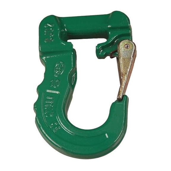 Lift-All Sling Hook,Steel,5300 lb.,Green,Painted DCH2