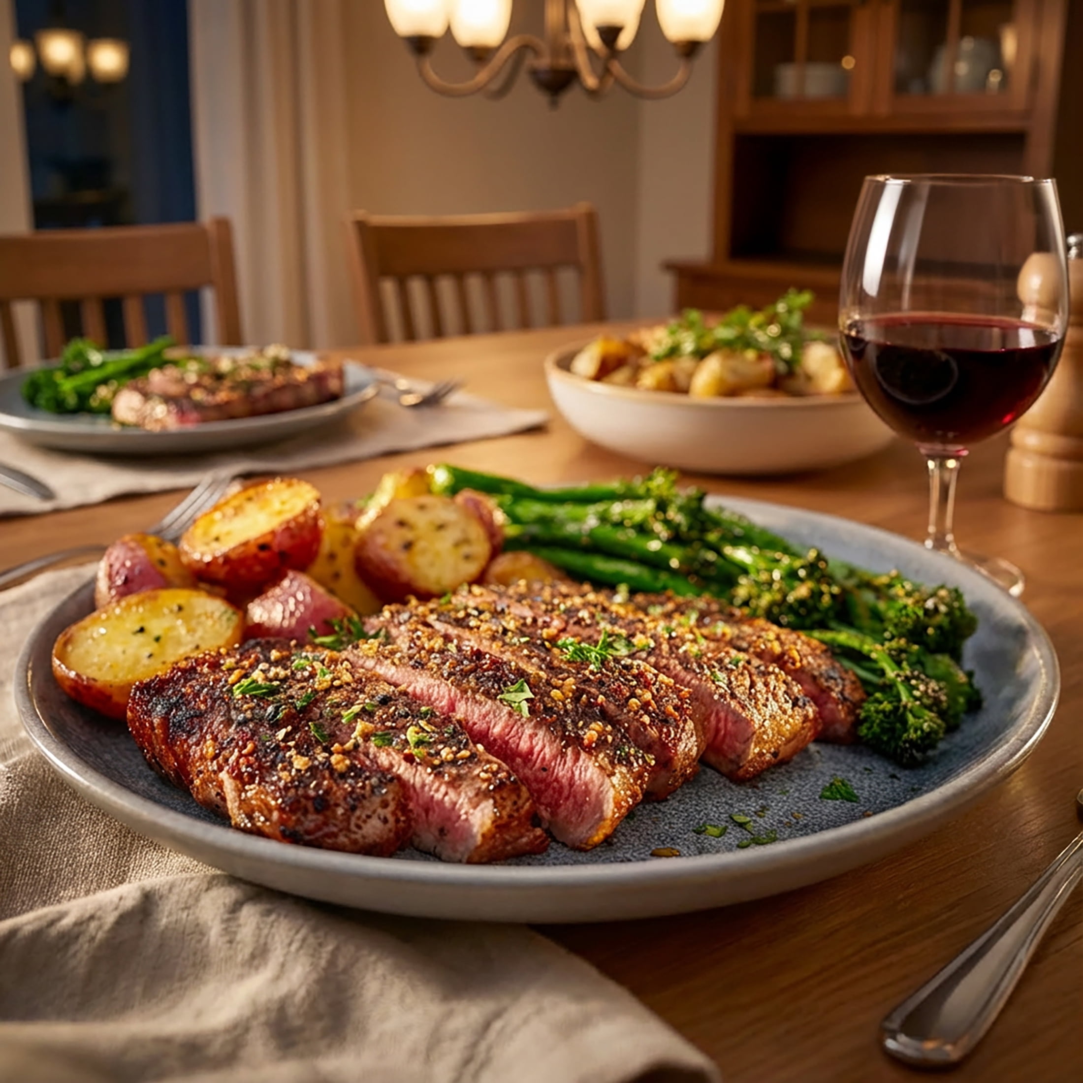 Kinder's Red Wine Butter Seasoning Blend with Real Red Wine and Herbs, 6.3 oz