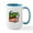 White/Blue Inside, variant on CafePress - Nerf Beyond Limits Mugs - 15 oz Ceramic Large White Novelty Mug