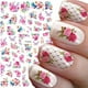 thumbnail image 2 of Pegatinas de flores para uñas, calcomanías 3D autoadhesivas para uñas, para primavera y verano, con diseños de rosas, accesorios para uñas., 2 of 3