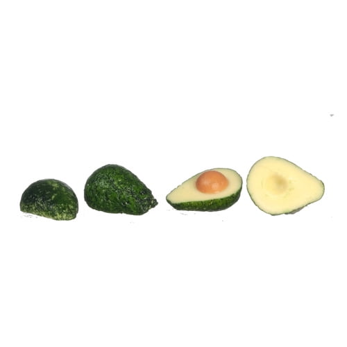 Kitchen,Garden 1:12th Pack Of 10 Avocados  Doll house Miniatures Fruits 
