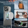 thumbnail image 5 of For Magsafe Fashion Plating Lens Protector Case For iPhone 14 13 12 11 Pro Max 14 Plus Silicone Magnetic Wireless Charging Cover, 5 of 5