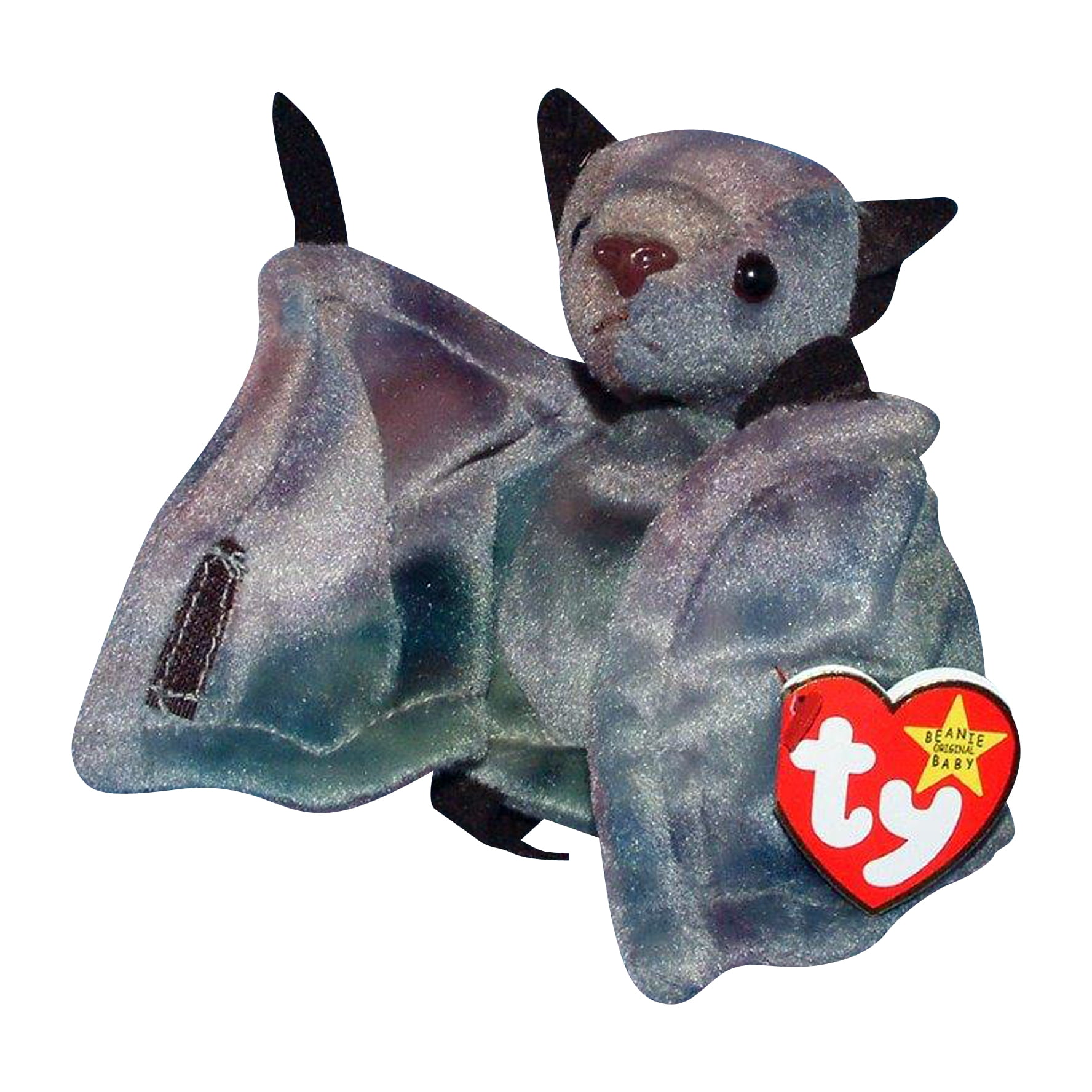 Ty Beanie Baby Batty the TyDye Bat Stuffed Animal MWMT