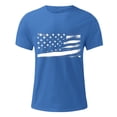 thumbnail image 4 of LEKODE Men's Patriotic Vintage Print Shirts Casual Soft Cewneck Short Sleeve Independence Day Shirt 4th of July T Shirts, 4 of 4