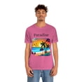 thumbnail image 5 of Paradise Unisex Jersey Short Sleeve Tee Beach Palms Ocean, 5 of 8