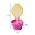thumbnail image 2 of Pajita de seguridad anti desbordamiento con tapa de conversión de botella de bebida para niños portátil de 2 piezas, 2 of 5