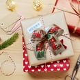 thumbnail image 7 of JilgTeok Christmas Decor Present Ribbon Rolls Christmas Wired Ribbons Christmas Ribbon Gift Wrapping Ribbon Christmas Crafts Wrapping Decoration Gift Ribbons, 7 of 7