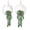 White, variant on Miracliy 2 Pack White Round Frame Wall Hanging Trailing Artificial Succulent Plants, Fake Potted Greenery for Indoor Wall Decor, Comes with 2 Sachets as Free Gifts