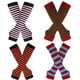 thumbnail image 4 of Conjunto navideño de guantes largos para mujer, finos, de primavera y otoño, con dedos abiertos, guantes largos decorativos por encima del codo, 4 of 6