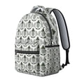 thumbnail image 2 of Pineapple Themed Laptop Backpack - Durable & Stylish for College Students, Large Main Compartment with Side Pockets, Comfortable Carry for Campus Life, 2 of 6