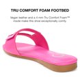 thumbnail image 4 of Journee Collection Womens Clair Tru Comfort Foam Slide Low Block Heel Sandals, 4 of 6