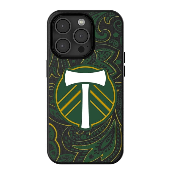 Keyscaper  Black Portland Timbers iPhone Magnetic Bump Case