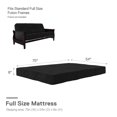 thumbnail image 4 of DHP Caden 8 Inch Poly Filled Futon Mattress, Full Size, 4 of 6