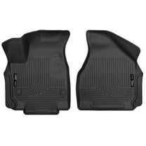 Husky Liners 52041 X-Act Contour Floor Liners Fits 2017-2025 Chrysler Pacifica incl. Limited, LX, Touring, Touring L, Touring L Plus, Pinnacle & Voyager Front Row 2 Pc Black