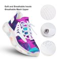 thumbnail image 3 of 2024 Snowman Christmas Tree Elk Women Or Men Lace Up Flat Sneakers Female Mesh Walking Footwear, 3 of 8