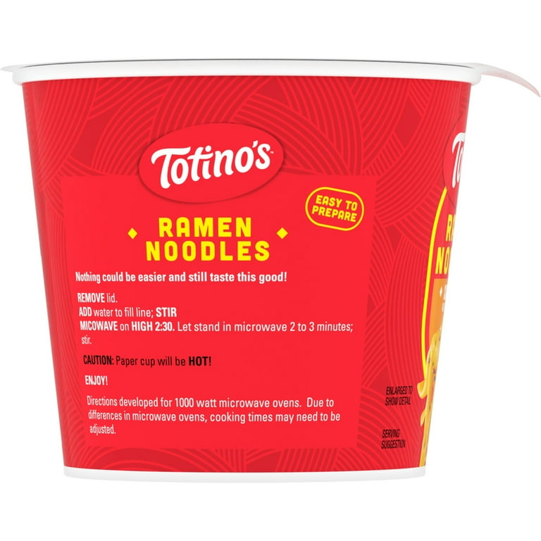 8 pack) Totino's Ramen Noodles, Cheese Pizza Flavor, Microwave