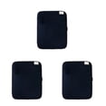 thumbnail image 2 of pitrice 1/2/3 Tablet Sleeve Bag Laptop Pouch Multi Pockets Computer Notebook Keyboard Storage Charging Cable Organizer Office Travel Dark blue 11inch 3PCS, 2 of 6