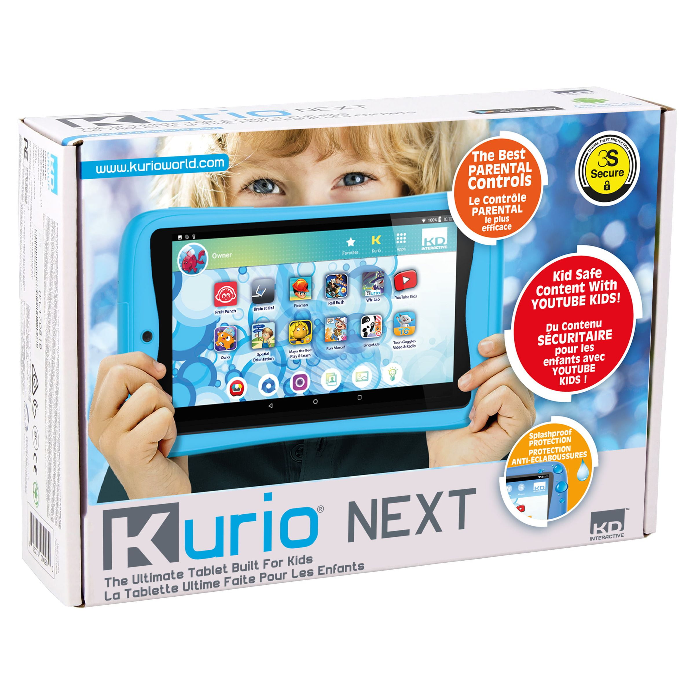 Kurio Next 7 inch 16GB Android WiFi Tablet with Case for Netflix