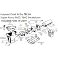 thumbnail image 3 of Kit de reemplazo de sello de bomba YMHYJY para Hayward SP1600, 3 of 9
