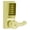 Bright Brass, variant on Simplex LL1021B-05 Pushbutton Lever Lock Best Core Override Prepped - Antique Brass