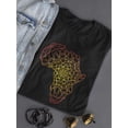 thumbnail image 3 of The Mainland Of Africa T-Shirt Women -Image by Shutterstock, Female Small, 3 of 4