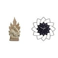 thumbnail image 1 of Estatua De La Sagrada Familia, Escultura De Resina, Reloj De Pared Acrílico Con Forma De Flor, Reloj Colgante Para Decoración De Pared Del Hogar, Oficina, Dormitorio, Cafetería., 1 of 8