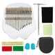 thumbnail image 1 of 17 Key Kalimba Set Transparent Acrylic Stainless Steel Portable Ergonomics Thumb Piano for Children, 1 of 4