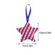 thumbnail image 2 of Adornos colgantes, regalos de decoración, decoración colgante, decoración colgante de estrella del Día de la Independencia, relleno para percha, estrella de cinco puntas, colgante, 2 of 5