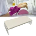 thumbnail image 4 of Manicure Nail Hand PU Pad acrílico, ahorro de espacio Buena elasticidad para manicura llevar y almacenar Color , crema, 4 of 5
