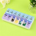 thumbnail image 4 of MesaSe 14 Double rows Hot Sale 7 Day Weekly Pill Medicine Box Holder Storage Container Case Portable, 4 of 6