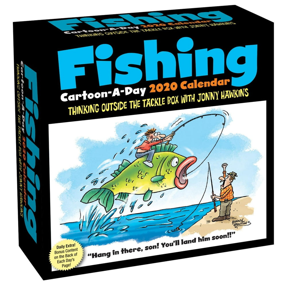 Fishing CartoonADay 2020 Calendar (Other)