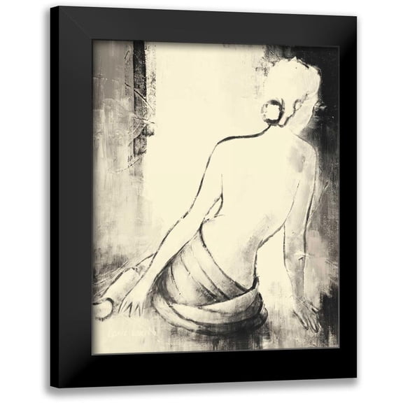 Loreth, Lanie 12x14 Black Modern Framed Museum Art Print Titled - Figurative Woman I