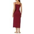 thumbnail image 3 of INSPIRE CHIC Vestidos de Noche para Mujeres Sin Mangas con Tirantes Espagueti Cuello Redondo Primavera Verano Talla XL Burdeos, 3 of 6