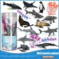 thumbnail image 1 of Qiopertar Clearance Free Shipping 12 Sets Of Colorful Simulation Poultry And Ocean Model Suit Model Ornaments under $5 Saving Up To 90% Off, 1 of 7