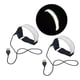 thumbnail image 5 of Brazaletes con luces LED shamjiam recargables por USB 2 uds. reflectantes Blanco, 5 of 8