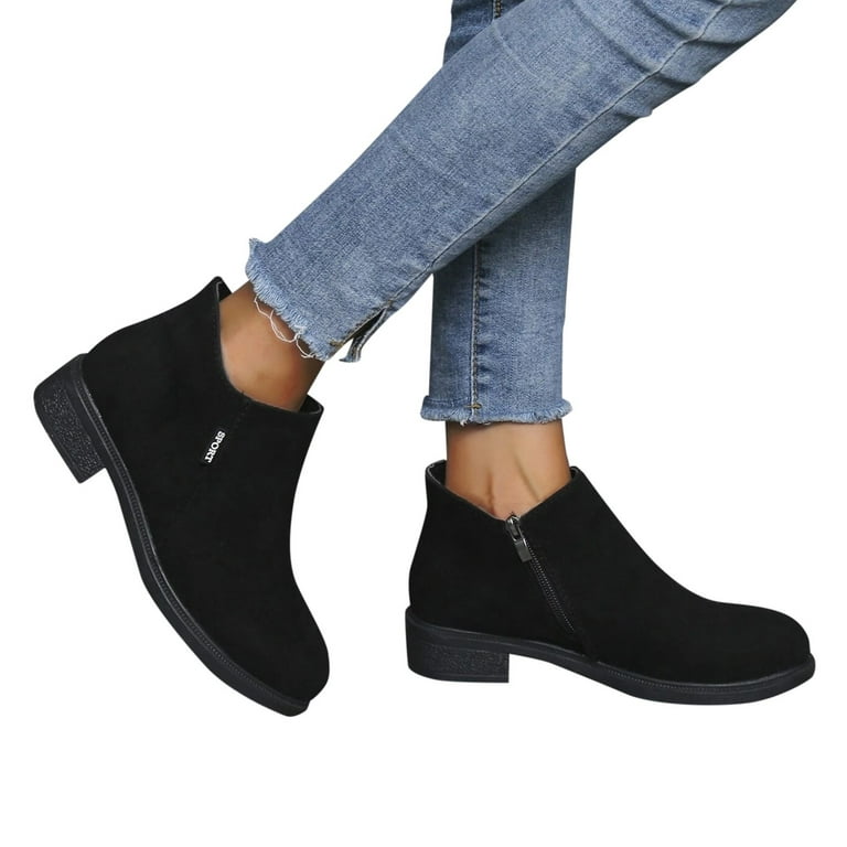 TOKYO BLACK SINGLE SNEAKER SHORT BOOTS L