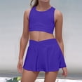 thumbnail image 2 of MEZZALL Girls Outfits Sets Toddler Playwear Active Summer Outfits Vest Romper Casual Sports Clothes For Kids 4-7 Comfortable Stretchy Waist Dailywear Cute / XL, 2 of 9