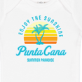 thumbnail image 4 of Inktastic Enjoy the Sunshine Punta Cana Summer Paradise Boys or Girls Baby Bodysuit, 4 of 5