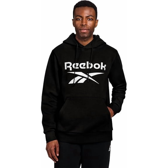 Reebok Hooded  Fleece Sweatshirt Size S