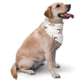 thumbnail image 2 of Easygdp Mardi Gras Carnival1 Pet Scarf, Dog Triangle Scarf, Printing Dog Bib, Handkerchief Scarf for Small Medium Large Dogs Cats Pets, 2 of 9